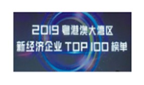 2019粤港澳大湾区新经济企业TOP100